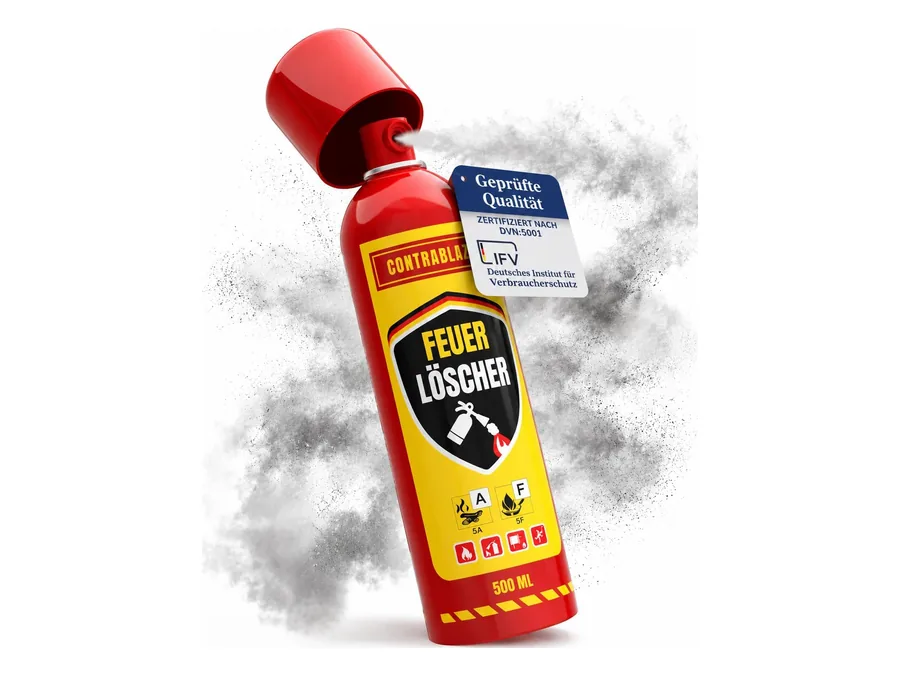Contrablaze spray extintor 500 ml (fuegos A y F)