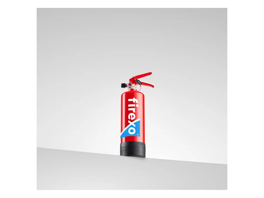Firexo extintor «todos los fuegos» 2 litros (13A 34B 25F), con soporte
